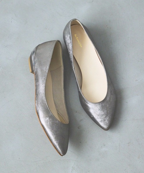 Au BANNISTER（オゥバニスター）の「【累計10万足突破！】ボロネーゼカッターパンプス（パンプス・レディース・ブラウン/シルバー/ネイビー・38/37/36/35/34/40/39）」の3枚目の写真