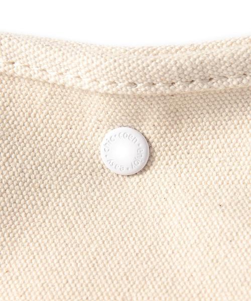 coen(コーエン)の「デイリーキャンバストートバッグ(トートバッグ・レディース・ホワイト/ダークグリーン/ネイビー・FREE)」の8枚目の写真