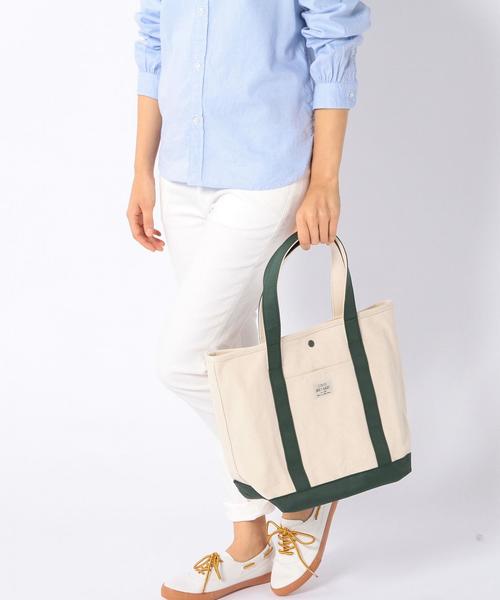 coen(コーエン)の「デイリーキャンバストートバッグ(トートバッグ・レディース・ホワイト/ダークグリーン/ネイビー・FREE)」の10枚目の写真