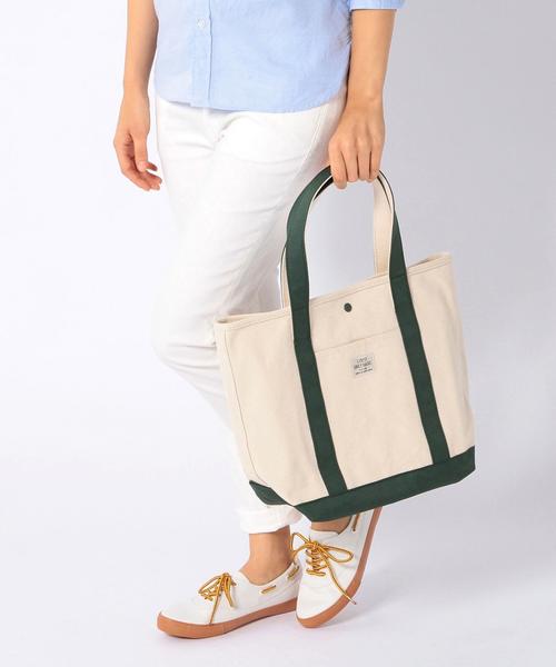 coen(コーエン)の「デイリーキャンバストートバッグ(トートバッグ・レディース・ホワイト/ダークグリーン/ネイビー・FREE)」の19枚目の写真