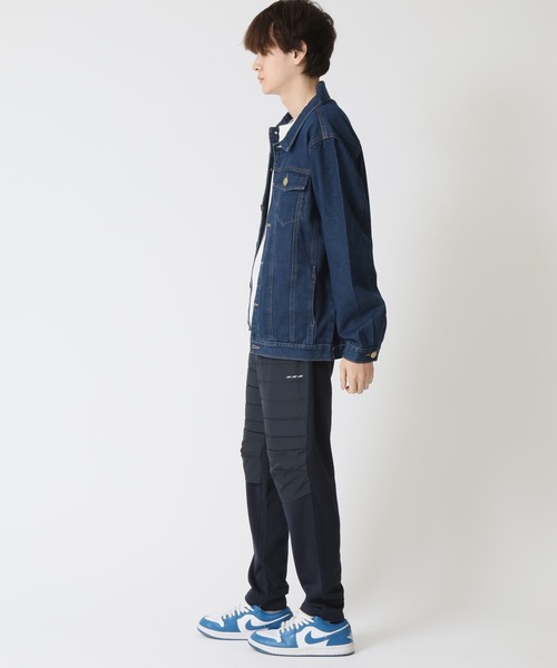 ARCADE（アーケード）の「春服 ビンテージ古着加工 レトロスタイル デニムジャケット Gジャン -ARCADE Limited Line-（デニムジャケット・メンズ・インディゴブルー/ブラック/ブルー・XL/L/2XL）」の5枚目の写真