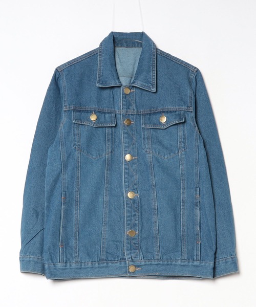 ARCADE（アーケード）の「春服 ビンテージ古着加工 レトロスタイル デニムジャケット Gジャン -ARCADE Limited Line-（デニムジャケット・メンズ・インディゴブルー/ブラック/ブルー・XL/L/2XL）」の18枚目の写真