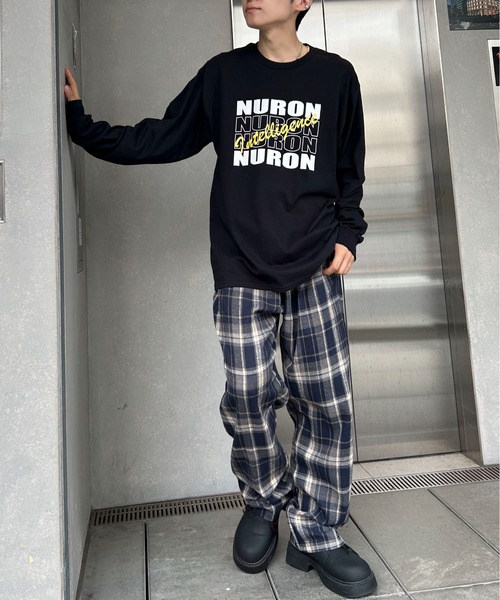 GILDAN（ギルダン）の「【25年秋冬新作】４段ビッグロゴロンT（Tシャツ/カットソー・メンズ・アッシュグレー/ブラック/ホワイト・M/L）」の10枚目の写真