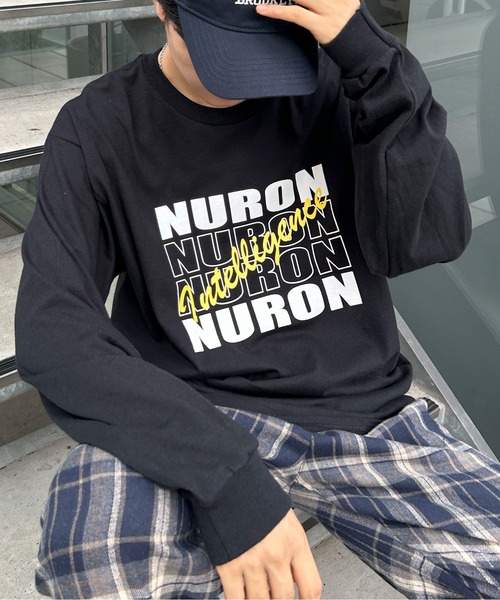 GILDAN（ギルダン）の「【25年秋冬新作】４段ビッグロゴロンT（Tシャツ/カットソー・メンズ・アッシュグレー/ブラック/ホワイト・M/L）」の14枚目の写真