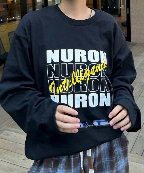 GILDAN（ギルダン）の「【25年秋冬新作】４段ビッグロゴロンT（Tシャツ/カットソー・メンズ・アッシュグレー/ブラック/ホワイト・M/L）」の17枚目の写真