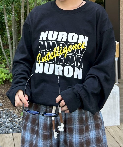 GILDAN（ギルダン）の「【25年秋冬新作】４段ビッグロゴロンT（Tシャツ/カットソー・メンズ・アッシュグレー/ブラック/ホワイト・M/L）」の19枚目の写真