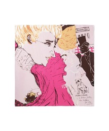 ROPE'（ロペ）の「ロートレックグラフィカル シルクスカーフ/Lサイズ（バンダナ/スカーフ）」