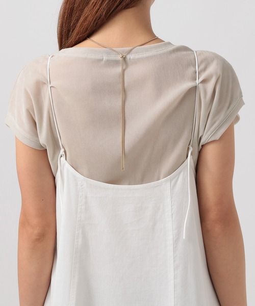 BAYFLOW(ベイフロー)の「バテンレースミディワンピース(ワンピース・レディース・ブラック/オフホワイト・FREE)」の21枚目の写真