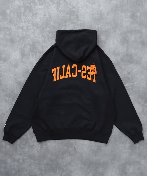 The Endless Summer（エンドレスサマー）の「TES COLLEGE SWEAT PARKA / スウェットパーカー（パーカー・メンズ・チャコール/ネイビー/ブラック/グレー・SMALL/MEDIUM/LARGE/X-LARGE）」の8枚目の写真