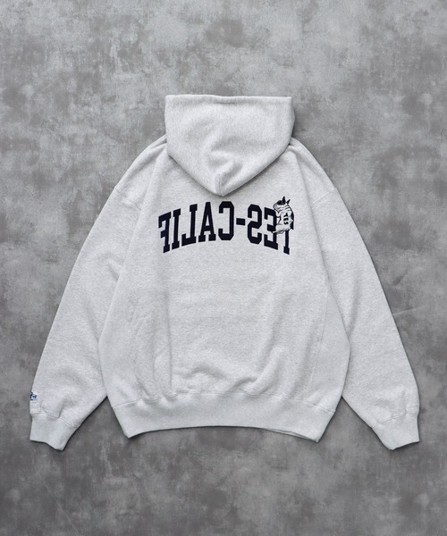 The Endless Summer（エンドレスサマー）の「TES COLLEGE SWEAT PARKA / スウェットパーカー（パーカー・メンズ・チャコール/ネイビー/ブラック/グレー・SMALL/MEDIUM/LARGE/X-LARGE）」の13枚目の写真