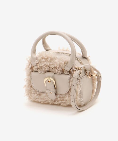 MAJESTIC LEGON(マジェスティックレゴン)の「プードルボアミニショルダーバッグ(ショルダーバッグ・レディース・ブラウン/ベージュ・FREE)」の13枚目の写真