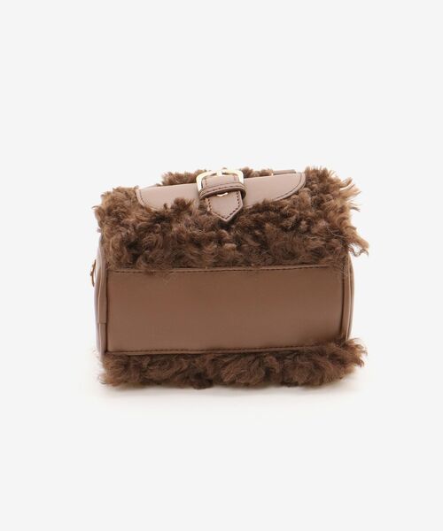 MAJESTIC LEGON(マジェスティックレゴン)の「プードルボアミニショルダーバッグ(ショルダーバッグ・レディース・ブラウン/ベージュ・FREE)」の18枚目の写真