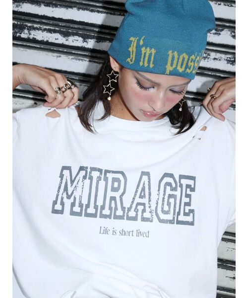 カットダメージBIG Tシャツ（Tシャツ/カットソー）｜EVRIS