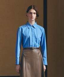 Paul Stuart（ポールスチュアート）の「【eclat掲載】【ウォッシャブル】コットンブロード ブラウス（シャツ/ブラウス）」