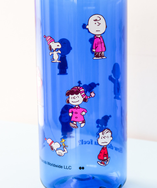 PEANUTS(ピーナッツ)の「〈PEANUTS/ピーナッツ〉 スヌーピー BEANIE ドリンクボトル(水筒・レディース・ブルー・ONE SIZE)」の7枚目の写真
