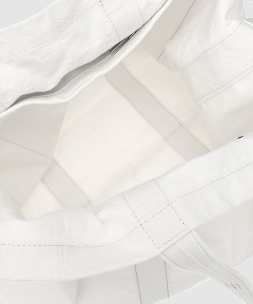 TEKLA キャンバス トートバッグ ホワイト TEKLA ロゴ トートバッグ | ホワイト | FARFETCH JP