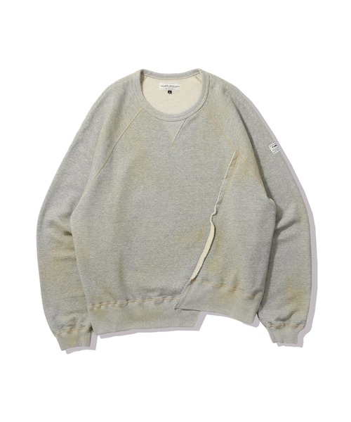 elephant TRIBAL fabrics(エレファントトライバルファブリックス)の「elephant TRIBAL fabrics OOA SWEAT(スウェット・メンズ・グレー/ブラック・SMALL/MEDIUM)」の1枚目の写真