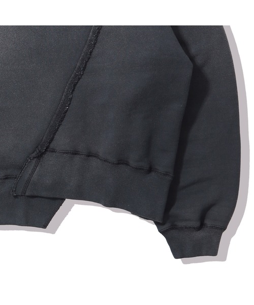 elephant TRIBAL fabrics(エレファントトライバルファブリックス)の「elephant TRIBAL fabrics OOA SWEAT(スウェット・メンズ・グレー/ブラック・SMALL/MEDIUM)」の5枚目の写真