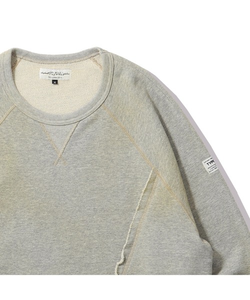 elephant TRIBAL fabrics(エレファントトライバルファブリックス)の「elephant TRIBAL fabrics OOA SWEAT(スウェット・メンズ・グレー/ブラック・SMALL/MEDIUM)」の8枚目の写真