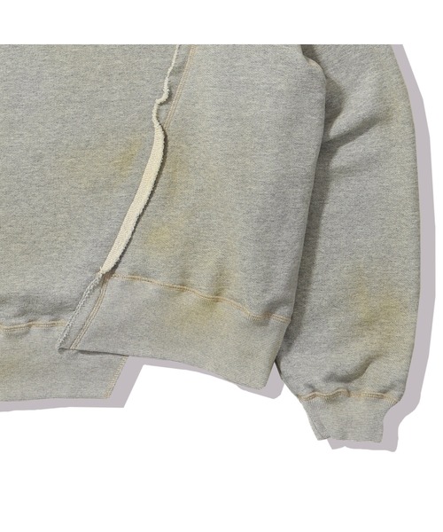 elephant TRIBAL fabrics(エレファントトライバルファブリックス)の「elephant TRIBAL fabrics OOA SWEAT(スウェット・メンズ・グレー/ブラック・SMALL/MEDIUM)」の9枚目の写真