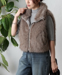 COLONY 2139 | ミックスシープファーZIPベスト(ベスト)