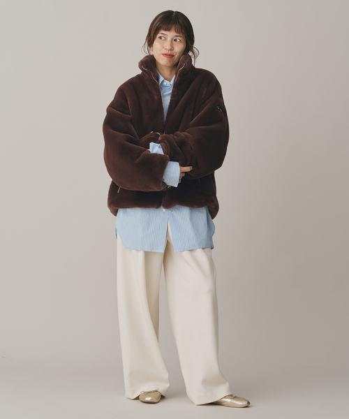 追加》TATRAS/タトラス BARBRA バルブラ ファーブルゾン（ブルゾン