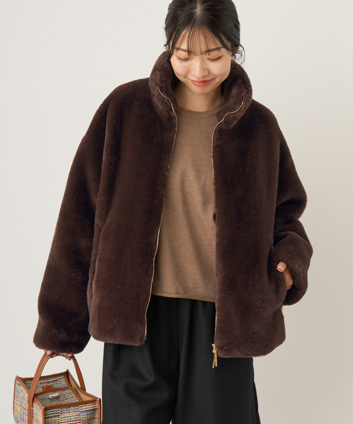 追加》TATRAS/タトラス BARBRA バルブラ ファーブルゾン（ブルゾン