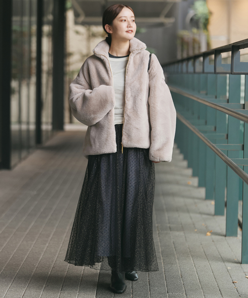 追加》TATRAS/タトラス BARBRA バルブラ ファーブルゾン（ブルゾン