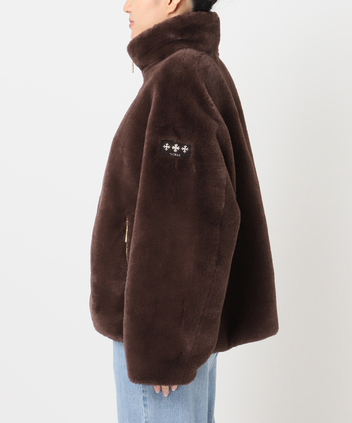 IENA(イエナ)の「《追加》TATRAS/タトラス BARBRA バルブラ ファーブルゾン(ブルゾン・レディース・ブラウン/ベージュ・1)」の12枚目の写真