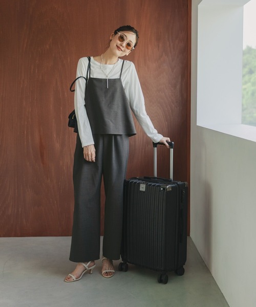 GLOBAL WORK(グローバルワーク)の「サロペット*長袖Tシャツセット/589280(サロペット/オーバーオール・レディース・グレー/ブラック/ダークブラウン・MEDIUM/LARGE)」の7枚目の写真