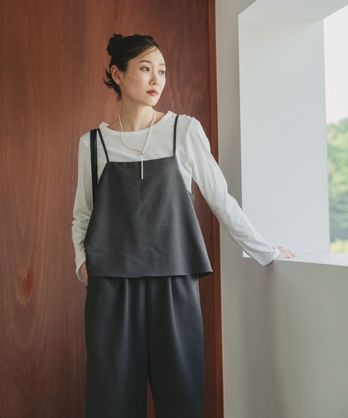 GLOBAL WORK(グローバルワーク)の「サロペット*長袖Tシャツセット/589280(サロペット/オーバーオール・レディース・グレー/ブラック/ダークブラウン・MEDIUM/LARGE)」の11枚目の写真