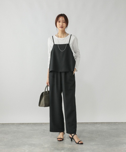 セール】サロペット＊長袖Tシャツセット/589280（サロペット