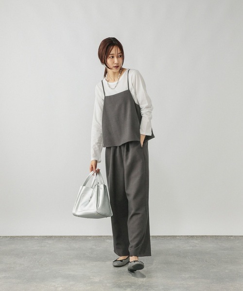 tao COMMEdesGARCONS ウールサロペット グレー S tao COMMEdesGARCONS