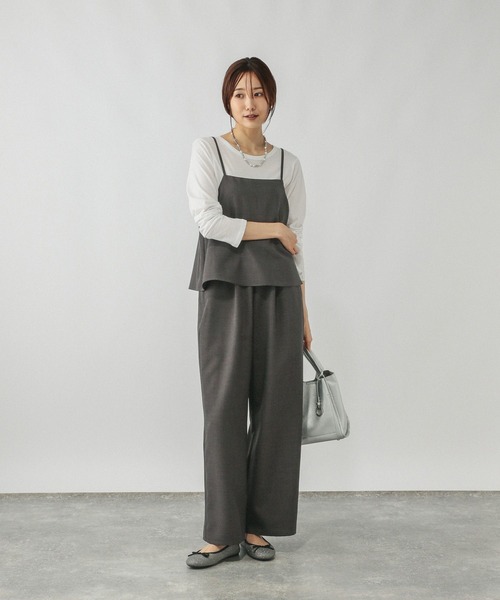 GLOBAL WORK(グローバルワーク)の「サロペット*長袖Tシャツセット/589280(サロペット/オーバーオール・レディース・グレー/ブラック/ダークブラウン・MEDIUM/LARGE)」の17枚目の写真