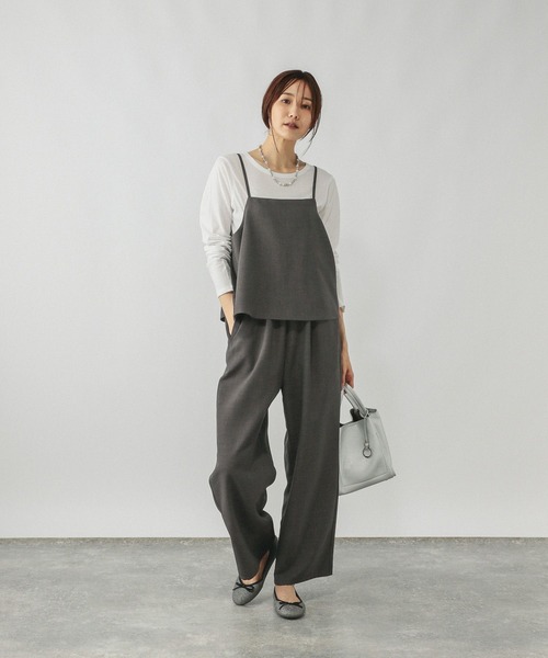 GLOBAL WORK(グローバルワーク)の「サロペット*長袖Tシャツセット/589280(サロペット/オーバーオール・レディース・グレー/ブラック/ダークブラウン・MEDIUM/LARGE)」の19枚目の写真