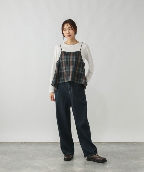 セール】サロペット＊長袖Tシャツセット/589280（サロペット