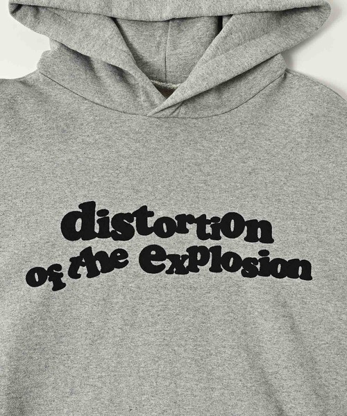 ADAM PATEK(アダムパテック)の「【ADAMPATEK/アダムパテック】distortion pullover hoodie ロゴパーカー(パーカー・メンズ・ブラック/グレー・1/2)」の11枚目の写真
