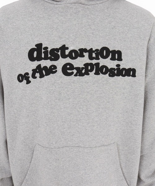 ADAM PATEK(アダムパテック)の「【ADAMPATEK/アダムパテック】distortion pullover hoodie ロゴパーカー(パーカー・メンズ・ブラック/グレー・1/2)」の20枚目の写真