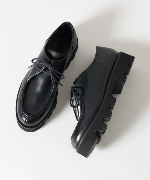 PADRONE】WPL チャンキーチロリアンシューズ PU8759-2403