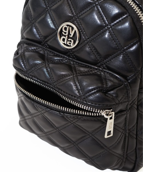 GYDA(ジェイダ)の「【GYDA/ジェイダ】 DOUBLE QUILTING SERIES ミニリュック(バックパック/リュック・レディース・ブラック/アイボリー/レッド・FREE)」の13枚目の写真
