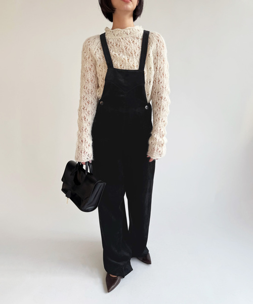 ベルベット オーバーオール ベルベットオールインワン（サロペット/オーバーオール）｜EDIT