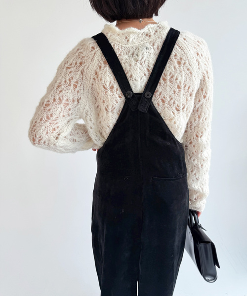 ベルベットオールインワン（サロペット/オーバーオール）｜EDIT