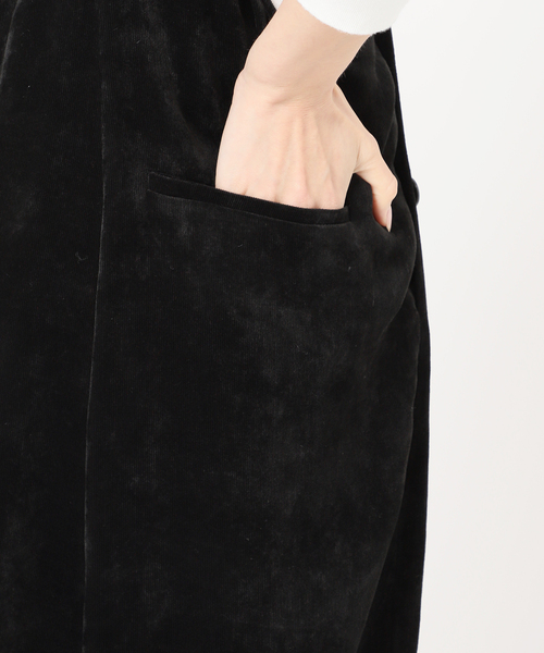 EDIT. FOR LULU(エディットフォールル)の「ベルベットオールインワン(サロペット/オーバーオール・レディース・ブラック・FREE)」の6枚目の写真