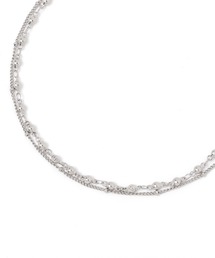 LOWRYS FARM | ステンレス２ＳＥＴプチネックレス 599721(ネックレス)