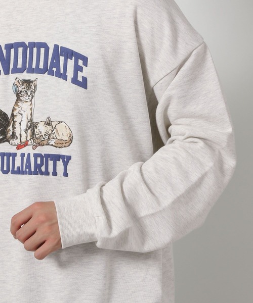 LAKOLE（ラコレ）の「キャット裏毛プルオーバー / 594025（スウェット・メンズ・ネイビー/ボルドー/ブラック/グレー・LARGE/MEDIUM）」の15枚目の写真