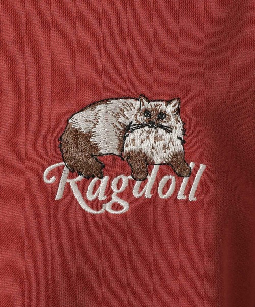 LAKOLE（ラコレ）の「キャット裏毛プルオーバー / 594025（スウェット・メンズ・ネイビー/ボルドー/ブラック/グレー・LARGE/MEDIUM）」の22枚目の写真