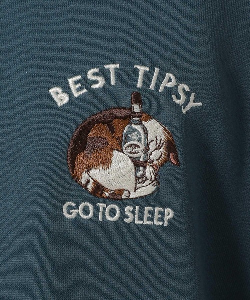 LAKOLE（ラコレ）の「キャット裏毛プルオーバー / 594025（スウェット・メンズ・ネイビー/ボルドー/ブラック/グレー・LARGE/MEDIUM）」の20枚目の写真