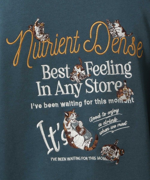 LAKOLE（ラコレ）の「キャット裏毛プルオーバー / 594025（スウェット・メンズ・ネイビー/ボルドー/ブラック/グレー・LARGE/MEDIUM）」の21枚目の写真