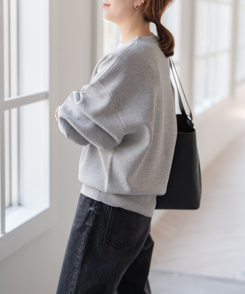 Spick and Span ハーフジップバックロゴスウェット 美品 スピック