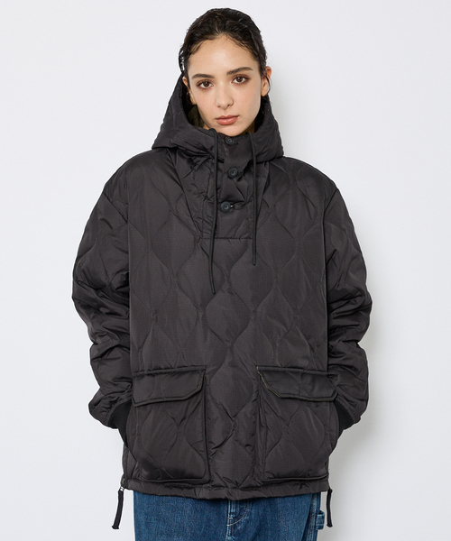 TAION（タイオン）の「【TAION / タイオン】ミリタリー ダウンフーディー/ダウン/プルオーバー/ユニセックス【WEB限定】（ミリタリージャケット・メンズ・ブラック/ブルー系その他2/カーキ/ブルー系その他・M/L/XL）」の10枚目の写真